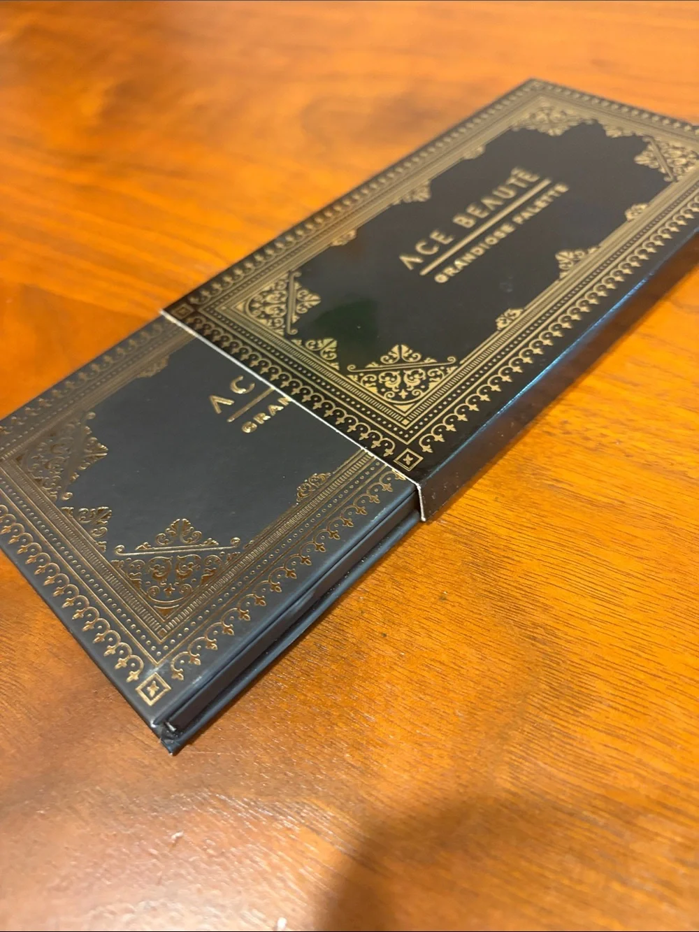 Ace Beaute Grandiose Eyeshadow Palette — Rose, Pink, Peach & Gold Tones